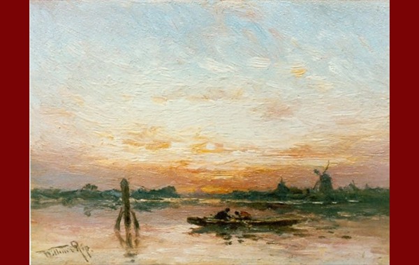 Anglers in a boat